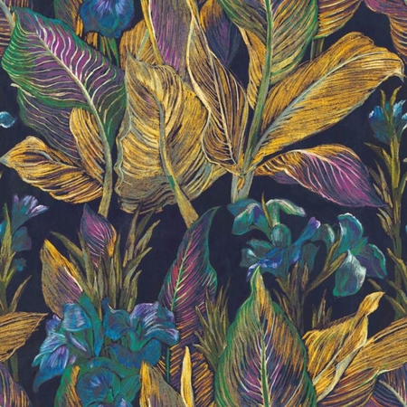 Casadeco Botanica Iris Jaune 85952367 panel